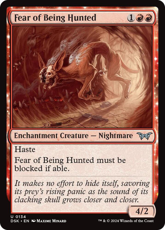 Fear of Being Hunted [Duskmourn: House of Horror] 134