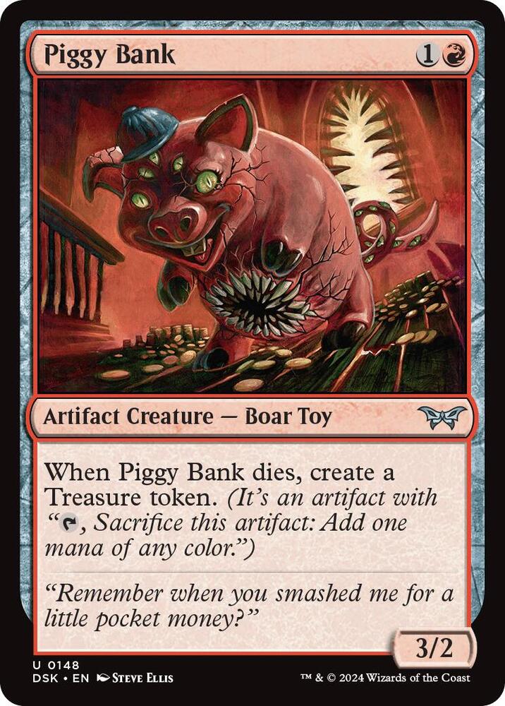 Piggy Bank [Duskmourn: House of Horror] 148