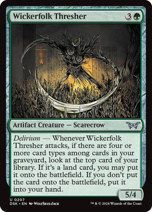 Wickerfolk Thresher [Duskmourn: House of Horror] 207
