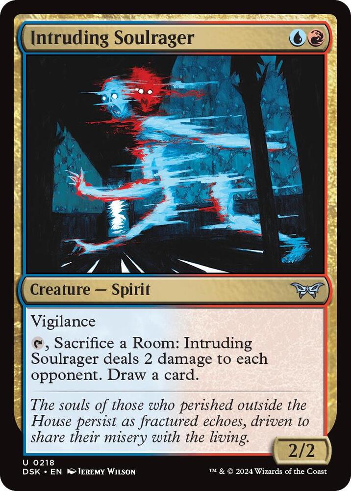 Intruding Soulrager [Duskmourn: House of Horror] 218