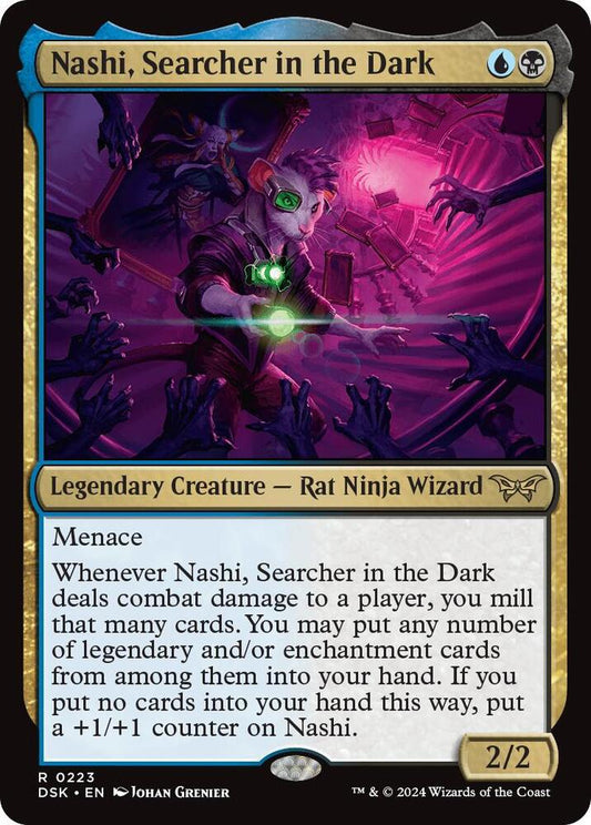 Nashi, Searcher in the Dark [Duskmourn: House of Horror] 223