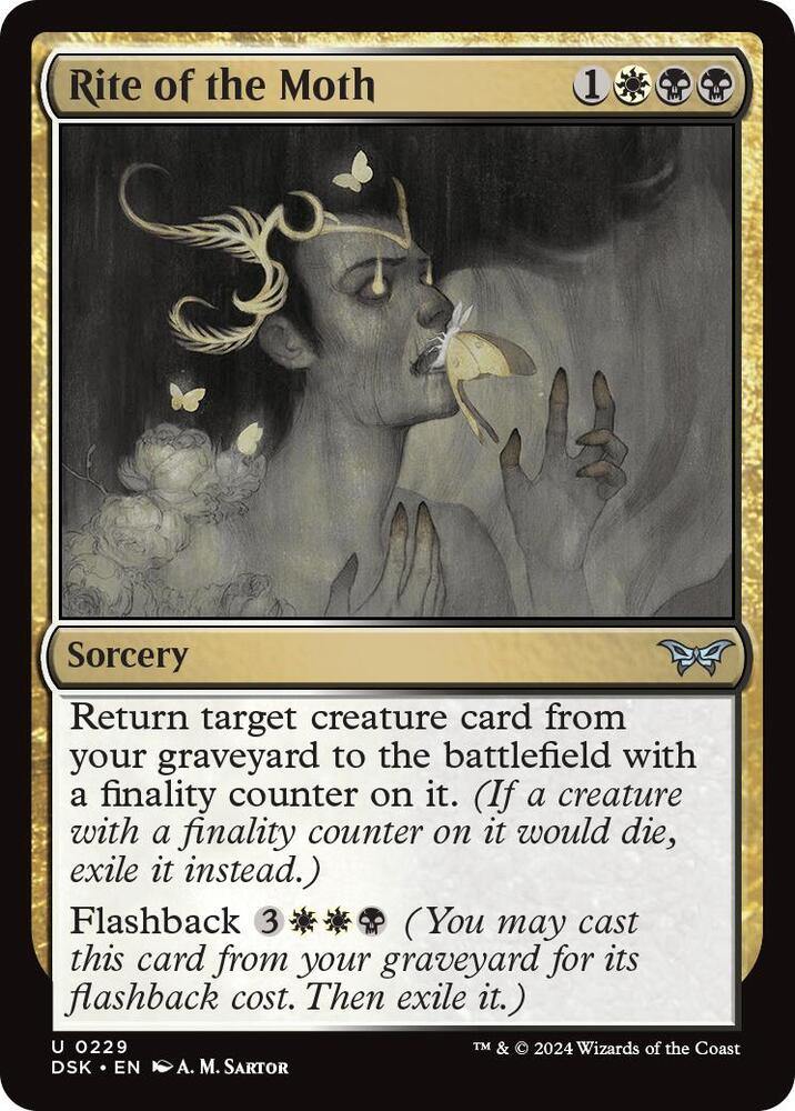 Rite of the Moth [Duskmourn: House of Horror] 229