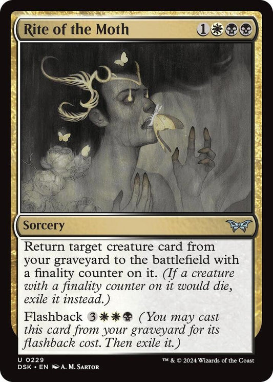 Rite of the Moth [Duskmourn: House of Horror] 229