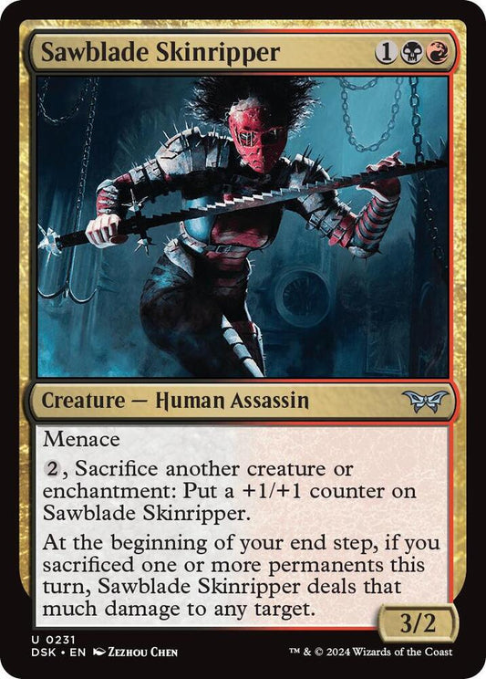 Sawblade Skinripper [Duskmourn: House of Horror] 231