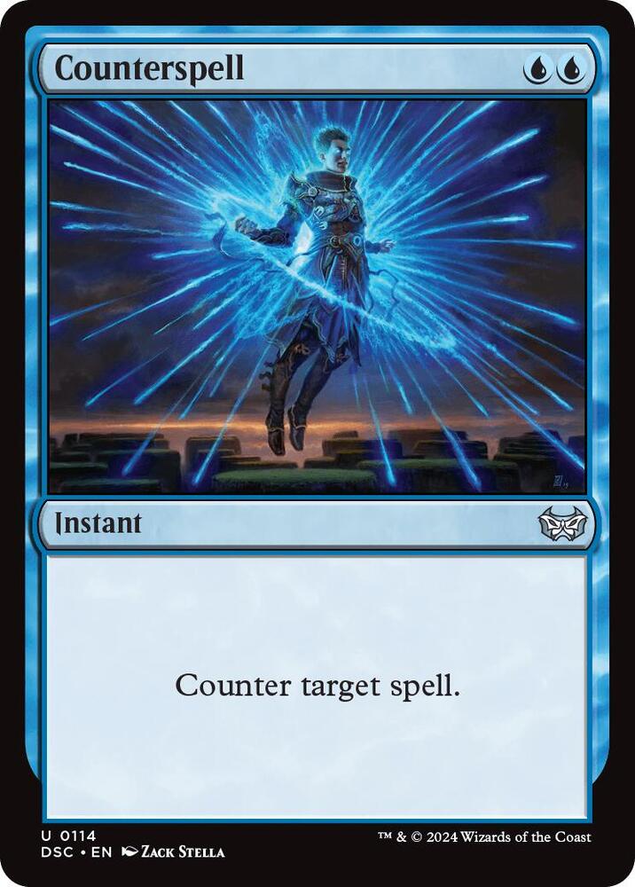 Counterspell [Commander: Duskmourn: House of Horror] 114