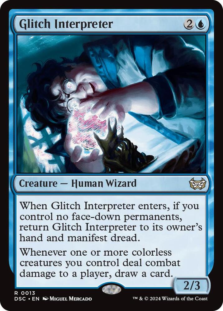 Glitch Interpreter [Commander: Duskmourn: House of Horror] 13
