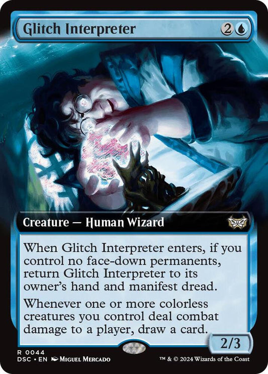 Glitch Interpreter (Extended Art) [Commander: Duskmourn: House of Horror] 44