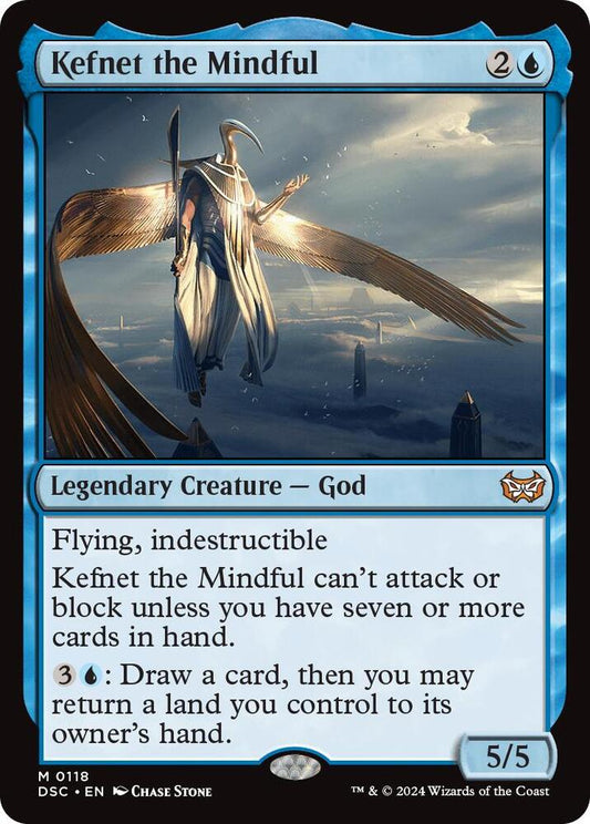 Kefnet the Mindful [Commander: Duskmourn: House of Horror] 118
