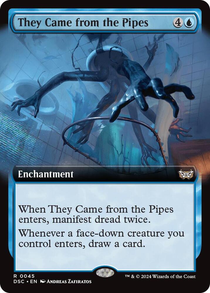 They Came from the Pipes (Extended Art) [Commander: Duskmourn: House of Horror] 45
