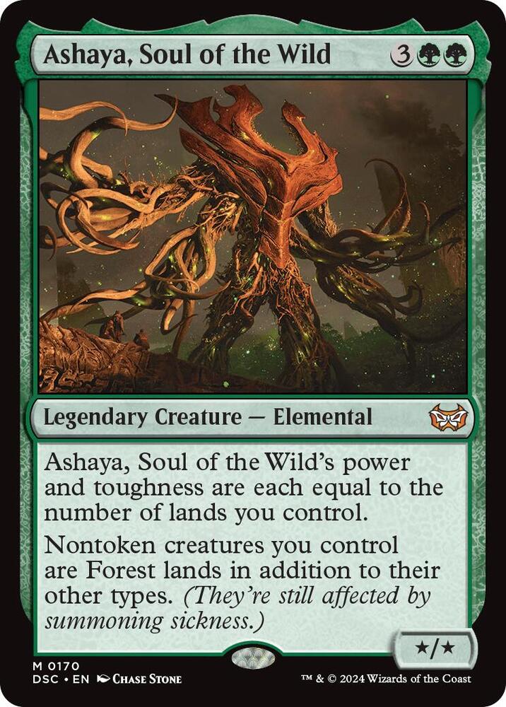 Ashaya, Soul of the Wild [Commander: Duskmourn: House of Horror] 170