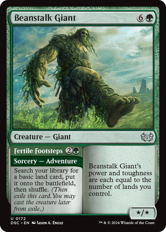 Beanstalk Giant [Commander: Duskmourn: House of Horror] 172