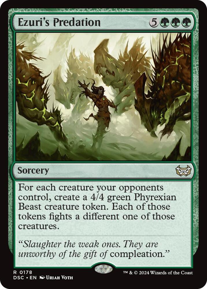 Ezuri's Predation [Commander: Duskmourn: House of Horror] 178