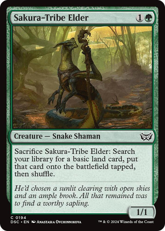 Sakura-Tribe Elder [Commander: Duskmourn: House of Horror] 194