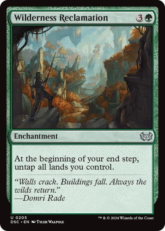 Wilderness Reclamation [Commander: Duskmourn: House of Horror] 205