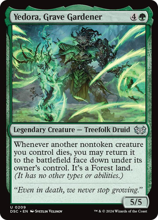 Yedora, Grave Gardener [Commander: Duskmourn: House of Horror] 209
