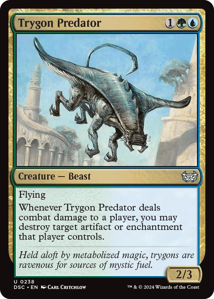 Trygon Predator [Commander: Duskmourn: House of Horror] 238