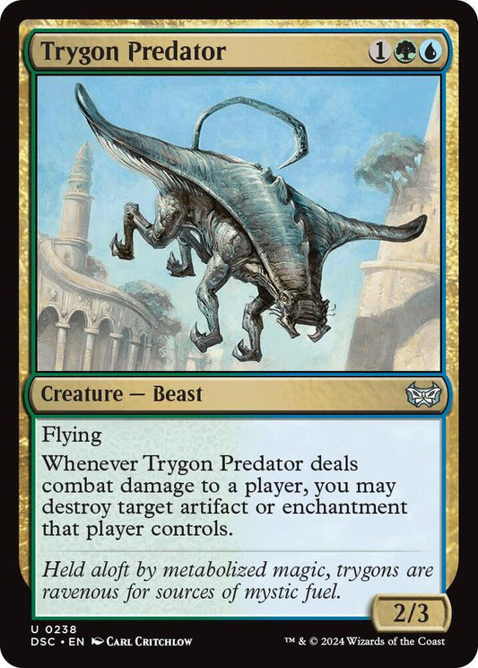 Trygon Predator [Commander: Duskmourn: House of Horror] 238
