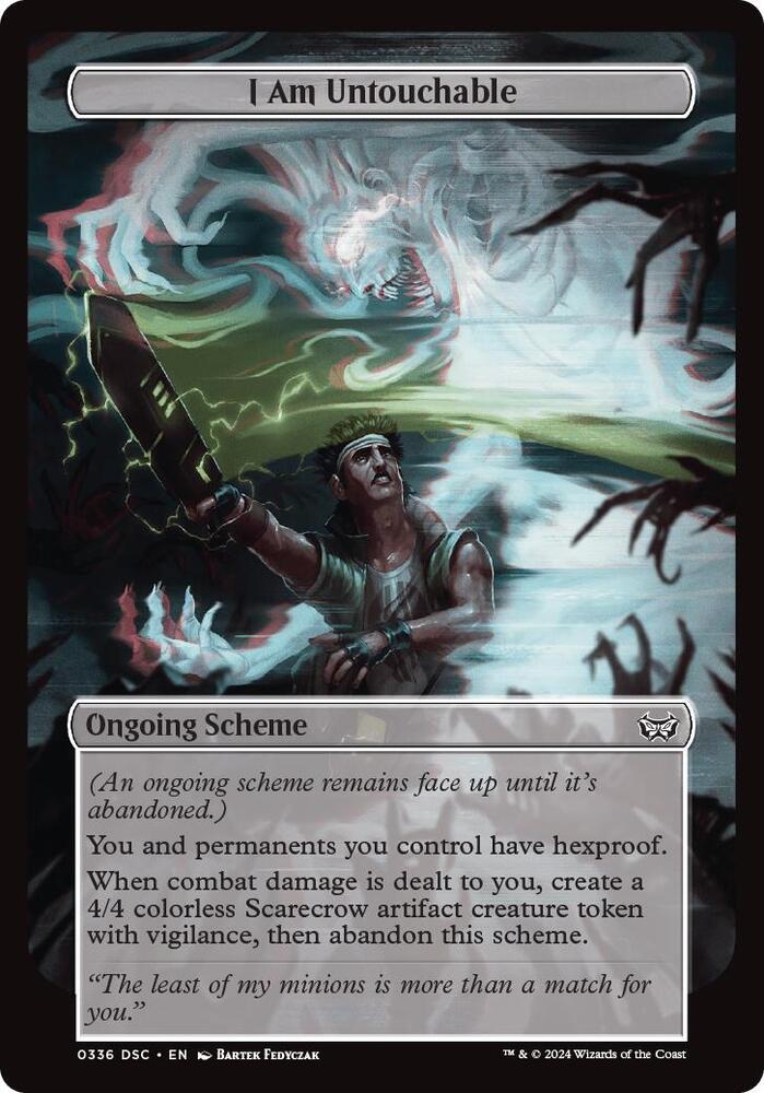 I Am Untouchable (Full Art) [Archenemy: Duskmourn] 336