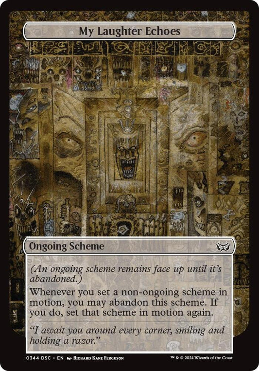 My Laughter Echoes (Full Art) [Archenemy: Duskmourn] 344