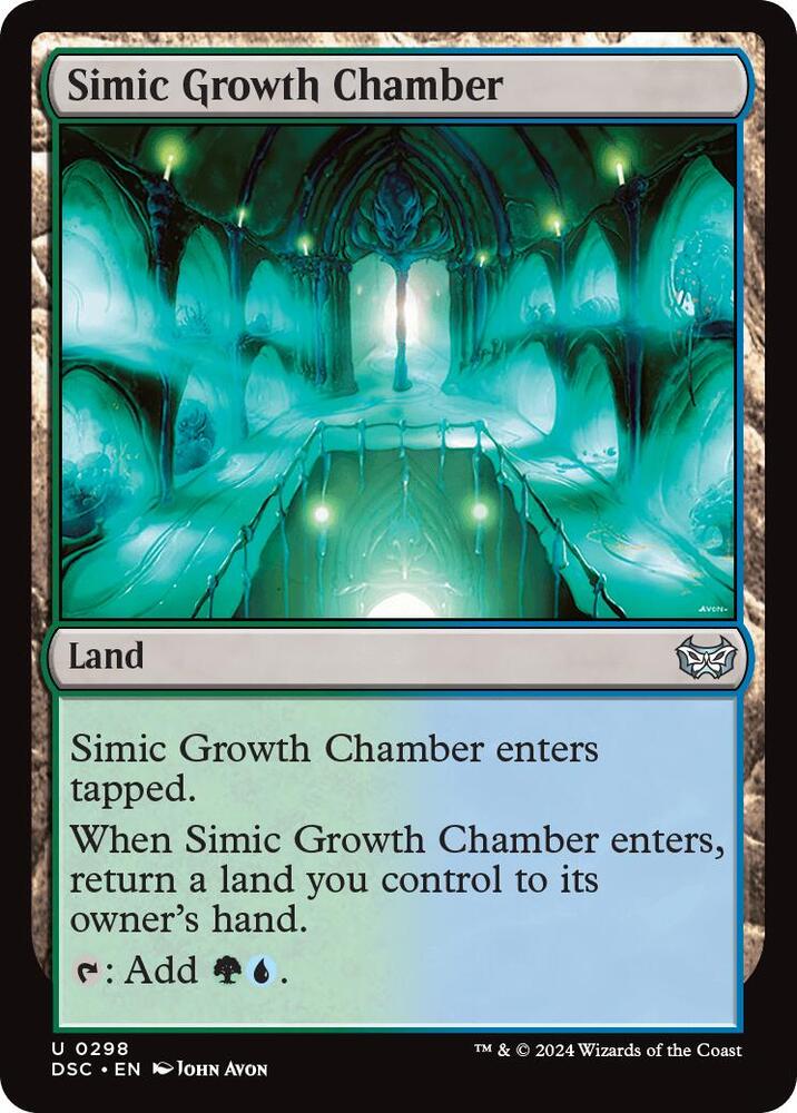 Simic Growth Chamber [Commander: Duskmourn: House of Horror] 298