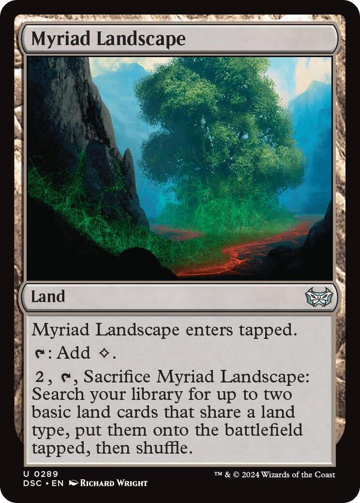 Myriad Landscape [Commander: Duskmourn: House of Horror] 289