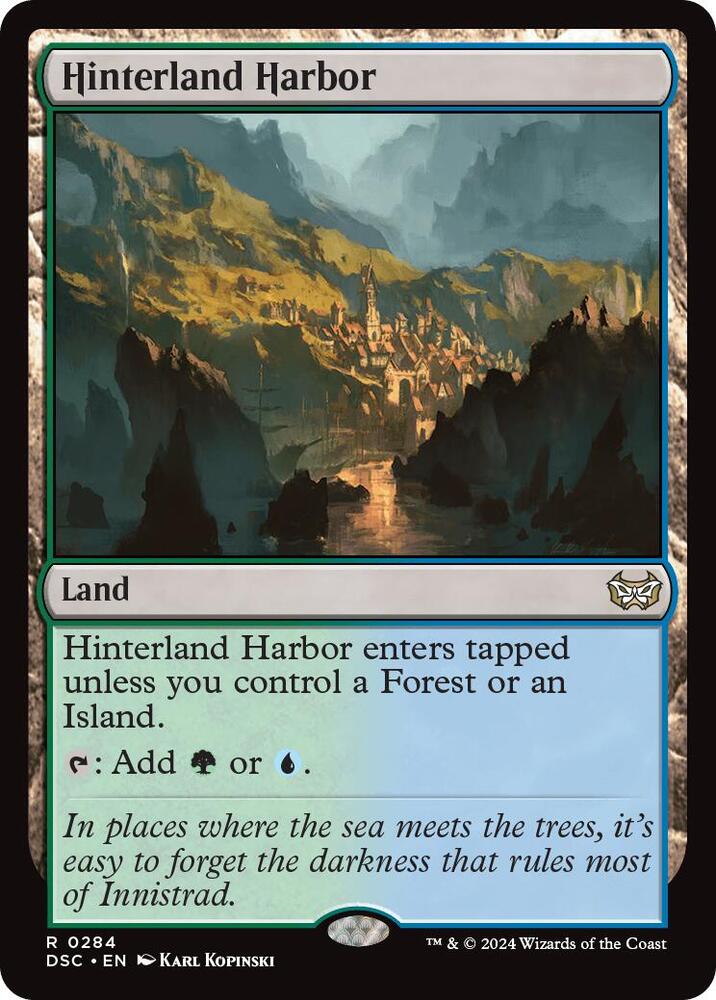 Hinterland Harbor [Commander: Duskmourn: House of Horror] 284