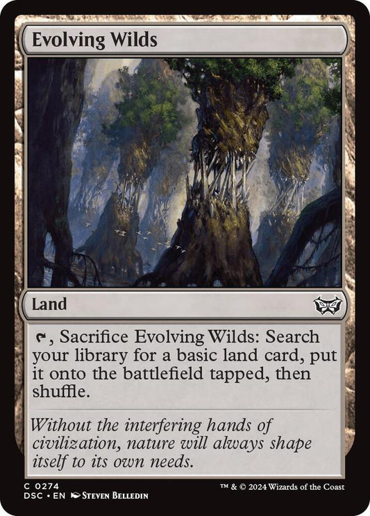 Evolving Wilds [Commander: Duskmourn: House of Horror] 274