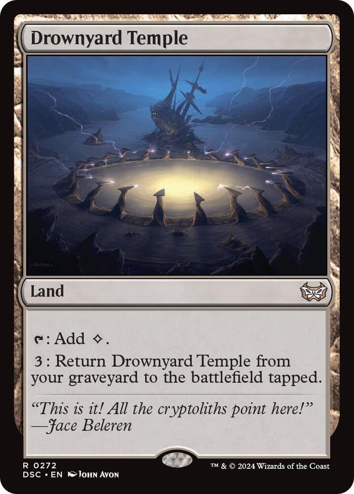 Drownyard Temple [Commander: Duskmourn: House of Horror] 272