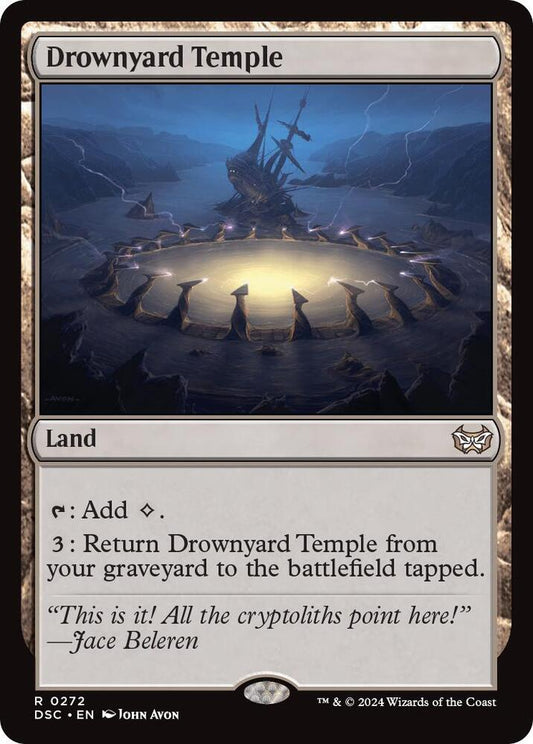 Drownyard Temple [Commander: Duskmourn: House of Horror] 272