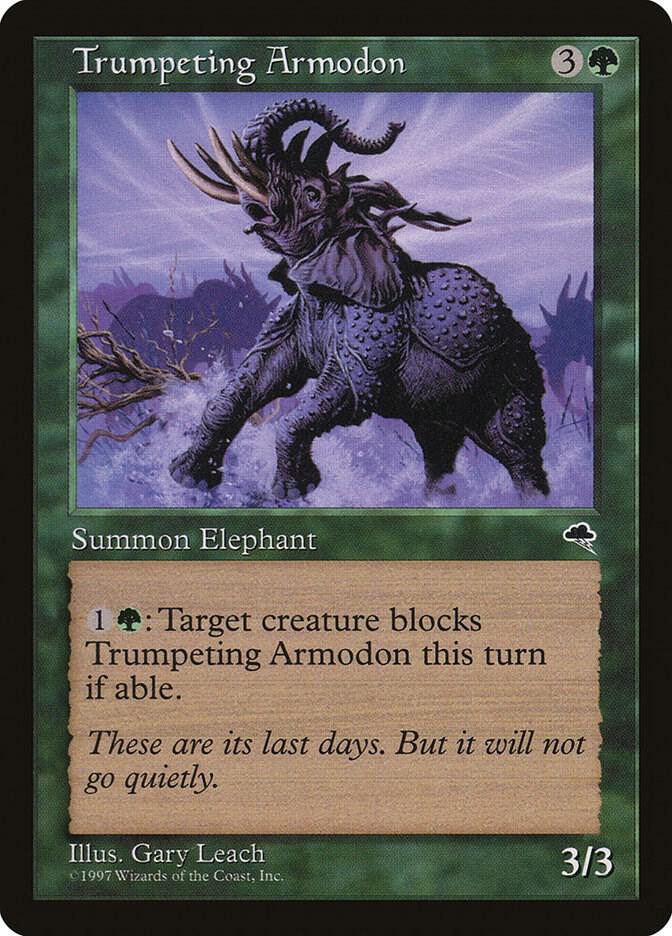 Trumpeting Armodon [Tempest] 262