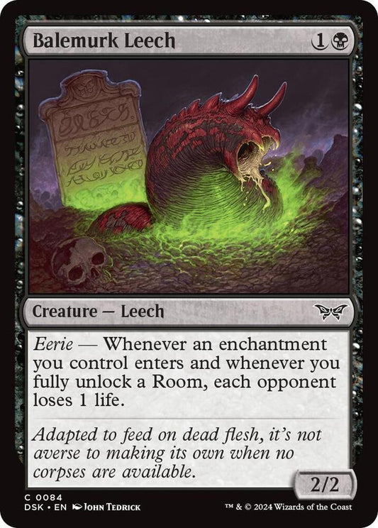 Balemurk Leech [Duskmourn: House of Horror] 84