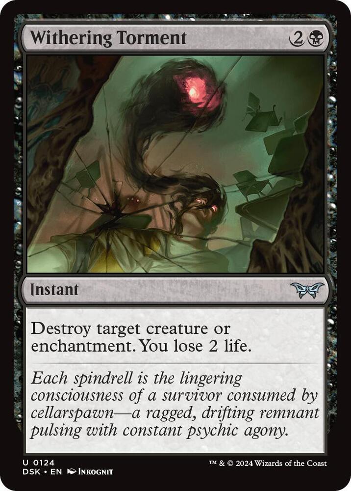 Withering Torment [Duskmourn: House of Horror] 124