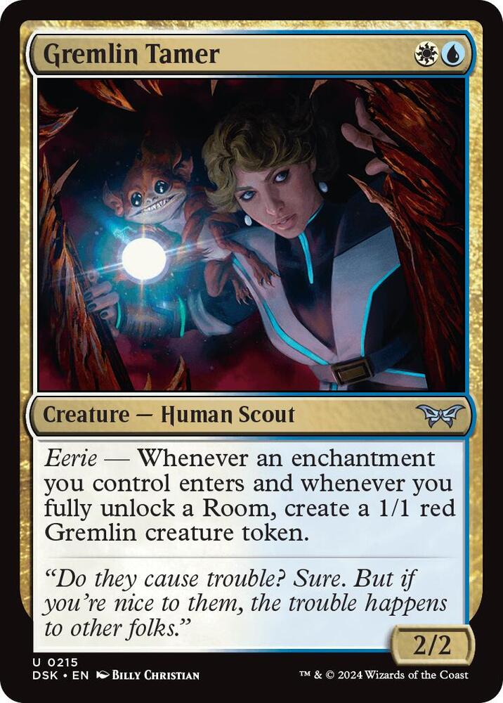 Gremlin Tamer [Duskmourn: House of Horror] 215