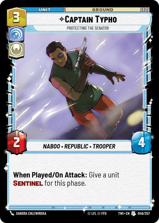 Captain Typho - Protecting the Senator [Twilight of the Republic] 046/257