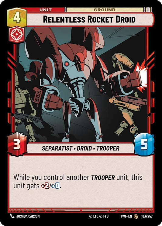 Relentless Rocket Droid [Twilight of the Republic] 163/257
