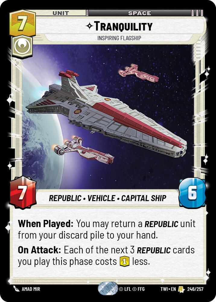 Tranquility - Inspiring Flagship [Twilight of the Republic] 246/257