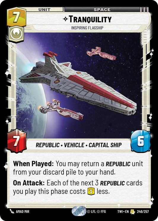 Tranquility - Inspiring Flagship [Twilight of the Republic] 246/257