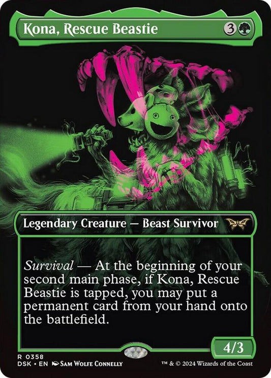 Kona, Rescue Beastie (Showcase) [Duskmourn: House of Horror] 358