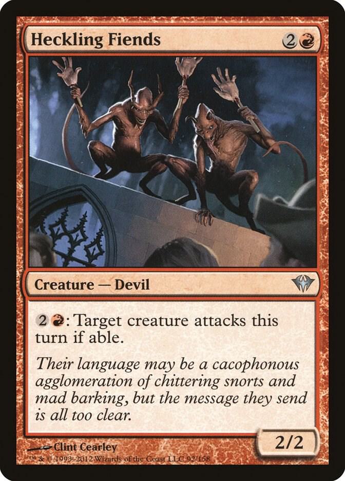 Heckling Fiends [Dark Ascension] 92