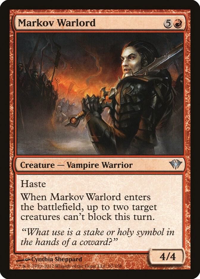 Markov Warlord [Dark Ascension] 97