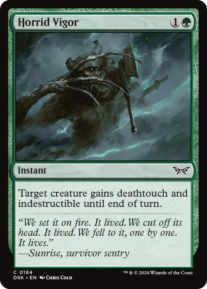 Horrid Vigor [Duskmourn: House of Horror] 184