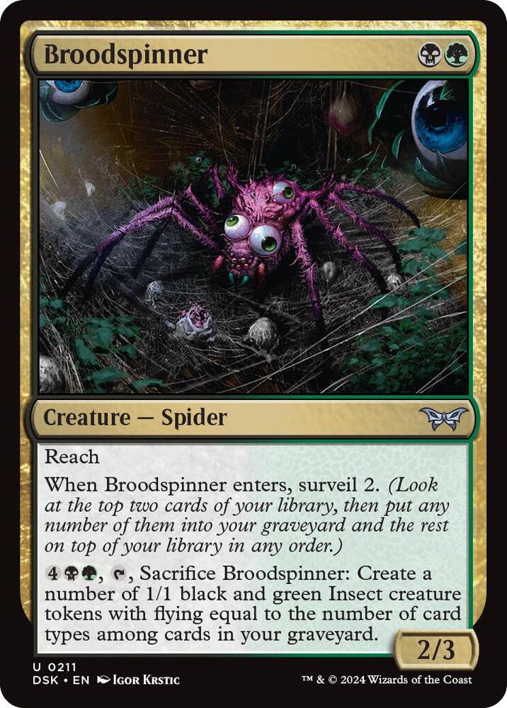 Broodspinner [Duskmourn: House of Horror] 211