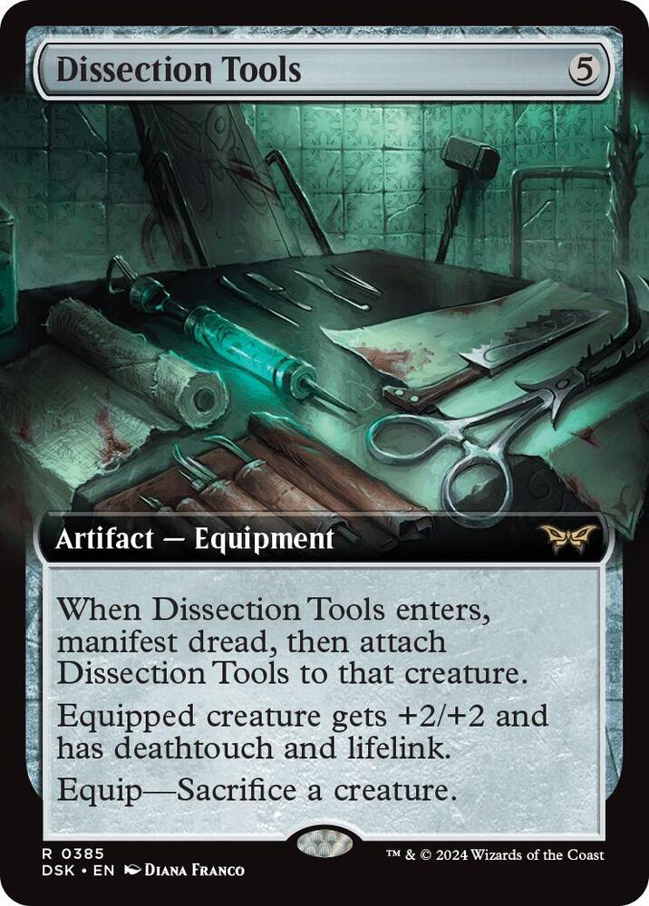 Dissection Tools (Extended Art) [Duskmourn: House of Horror] 385