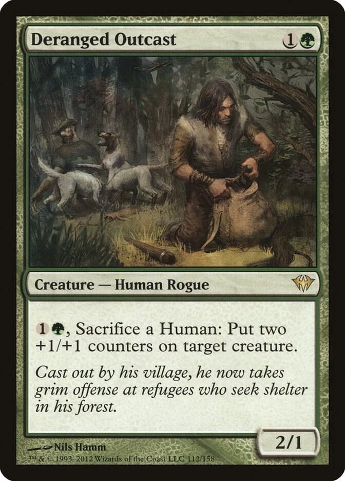 Deranged Outcast [Dark Ascension] 112