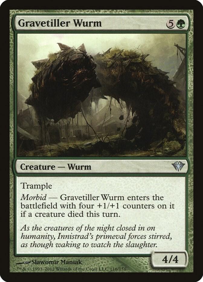 Gravetiller Wurm [Dark Ascension] 116