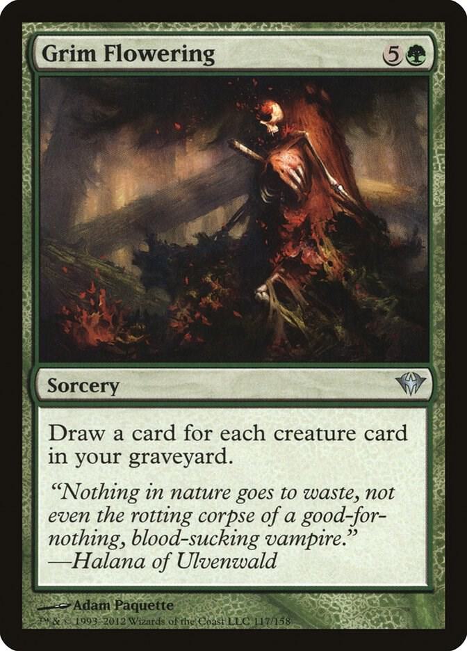 Grim Flowering [Dark Ascension] 117