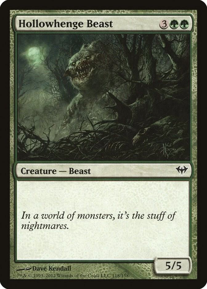 Hollowhenge Beast [Dark Ascension] 118
