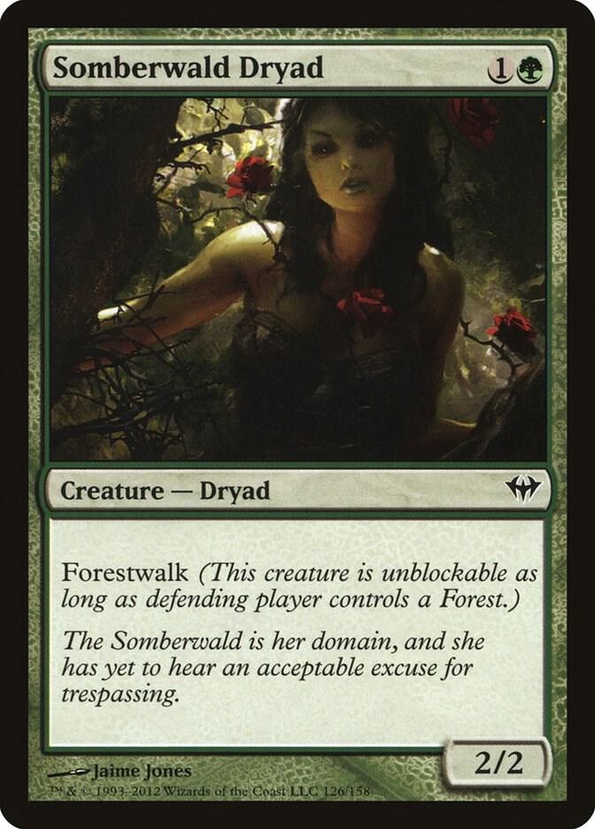 Somberwald Dryad [Dark Ascension] 126