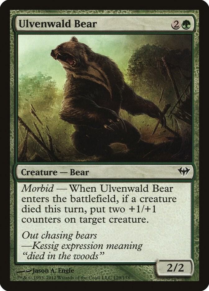 Ulvenwald Bear [Dark Ascension] 129