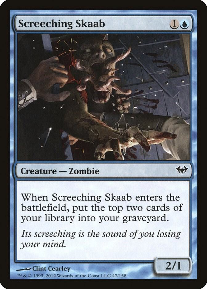 Screeching Skaab [Dark Ascension] 47